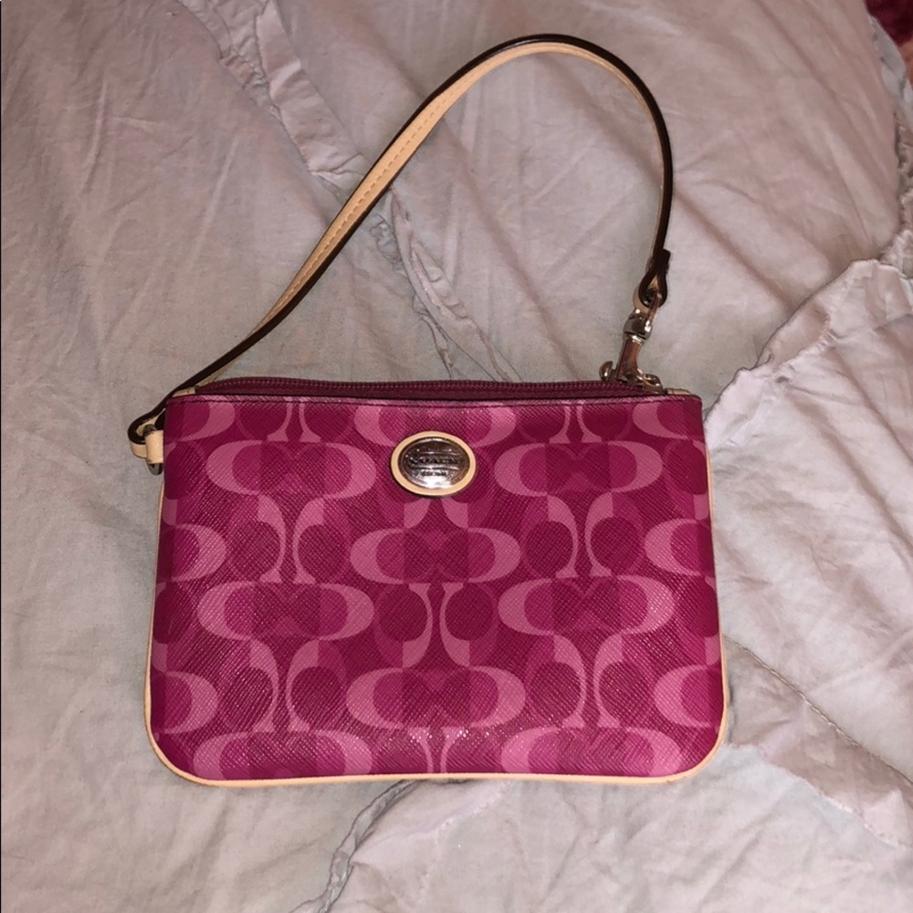 Coach wristlet